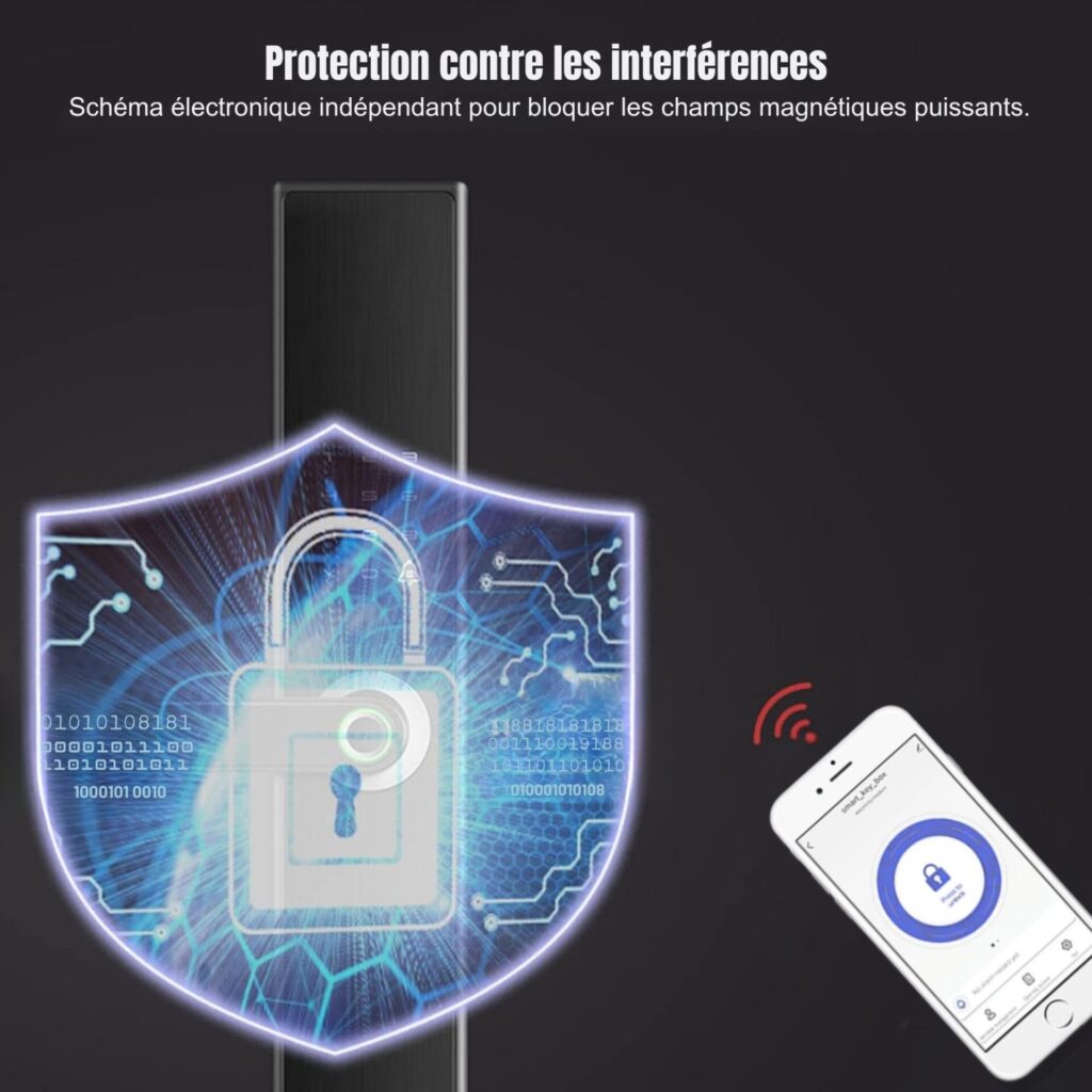 Boîte à clés intelligente SECUMAX avec protection contre les interférences et bouclier magnétique intégré pour une sécurité accrue.