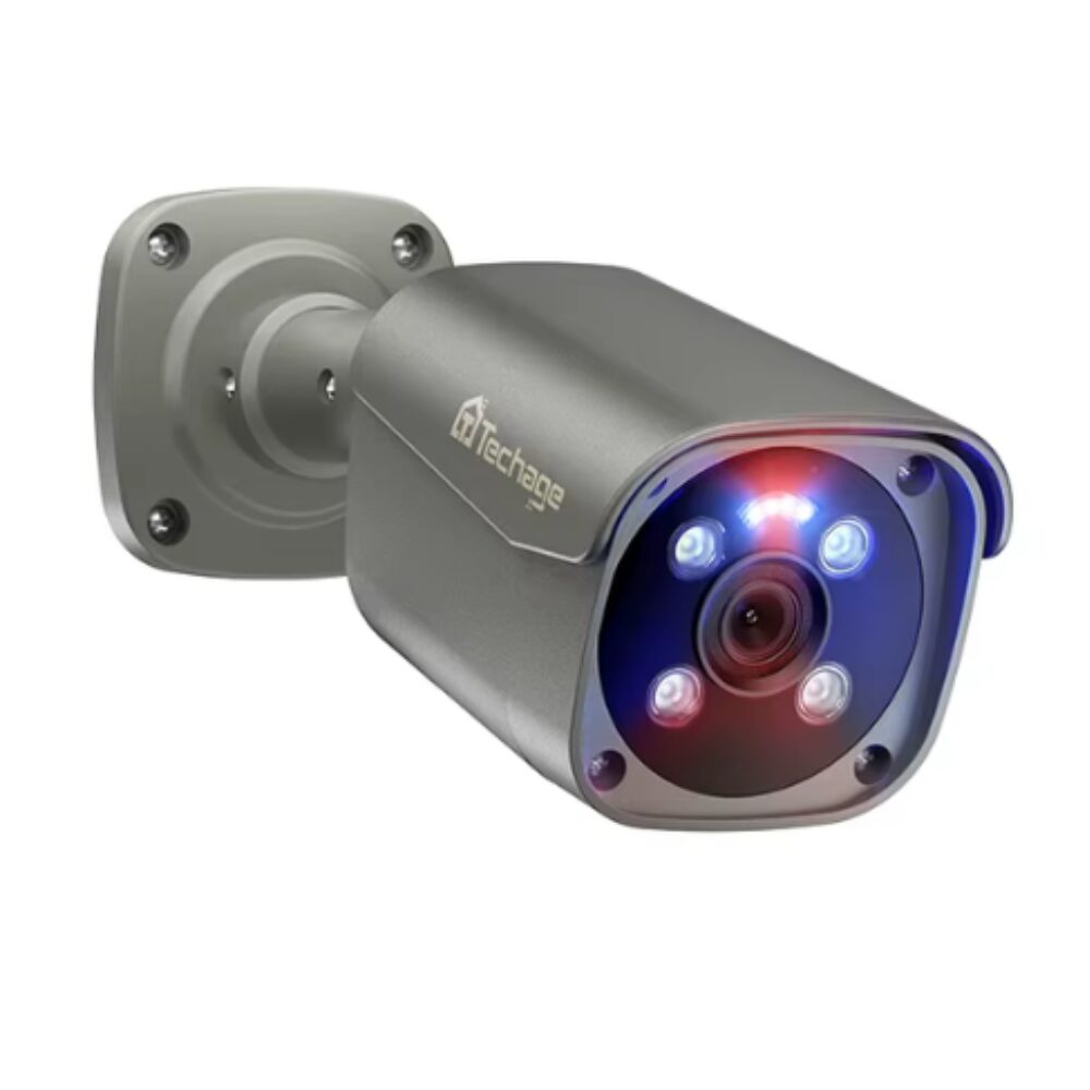 | SécuMax Caméra de Surveillance Extérieure TECHAGE 8MP Ethernet
