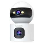 Caméra de Surveillance Intérieure LENOVO Double Vision 4K Wi-Fi PTZ