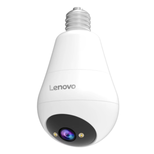 Caméra de Surveillance Intérieure Ampoule LENOVO 3MP Wi-Fi PTZ