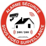Panneau Vidéo Surveillance Alarme 13
