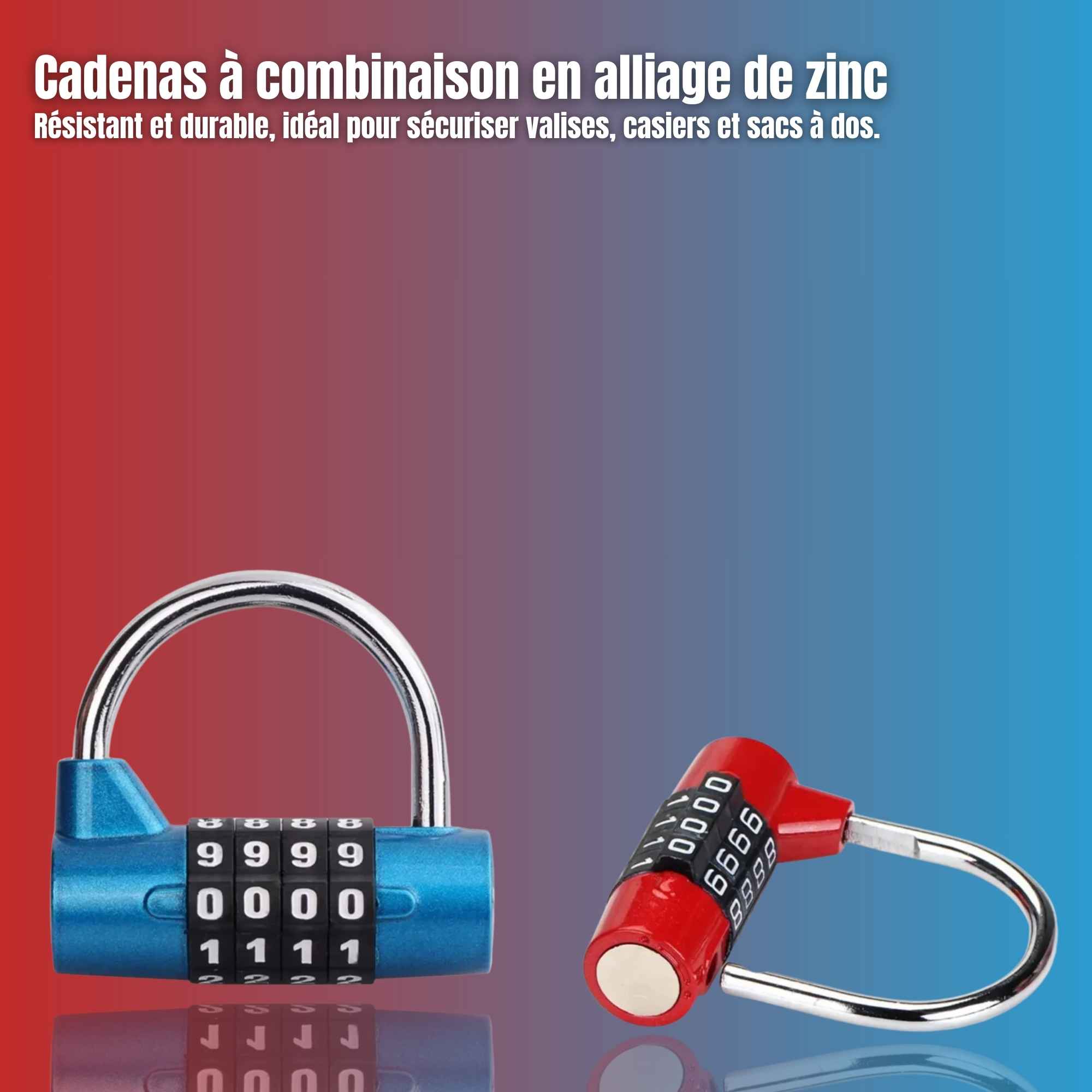 | SécuMax Cadenas à 4 Chiffres – Image 2