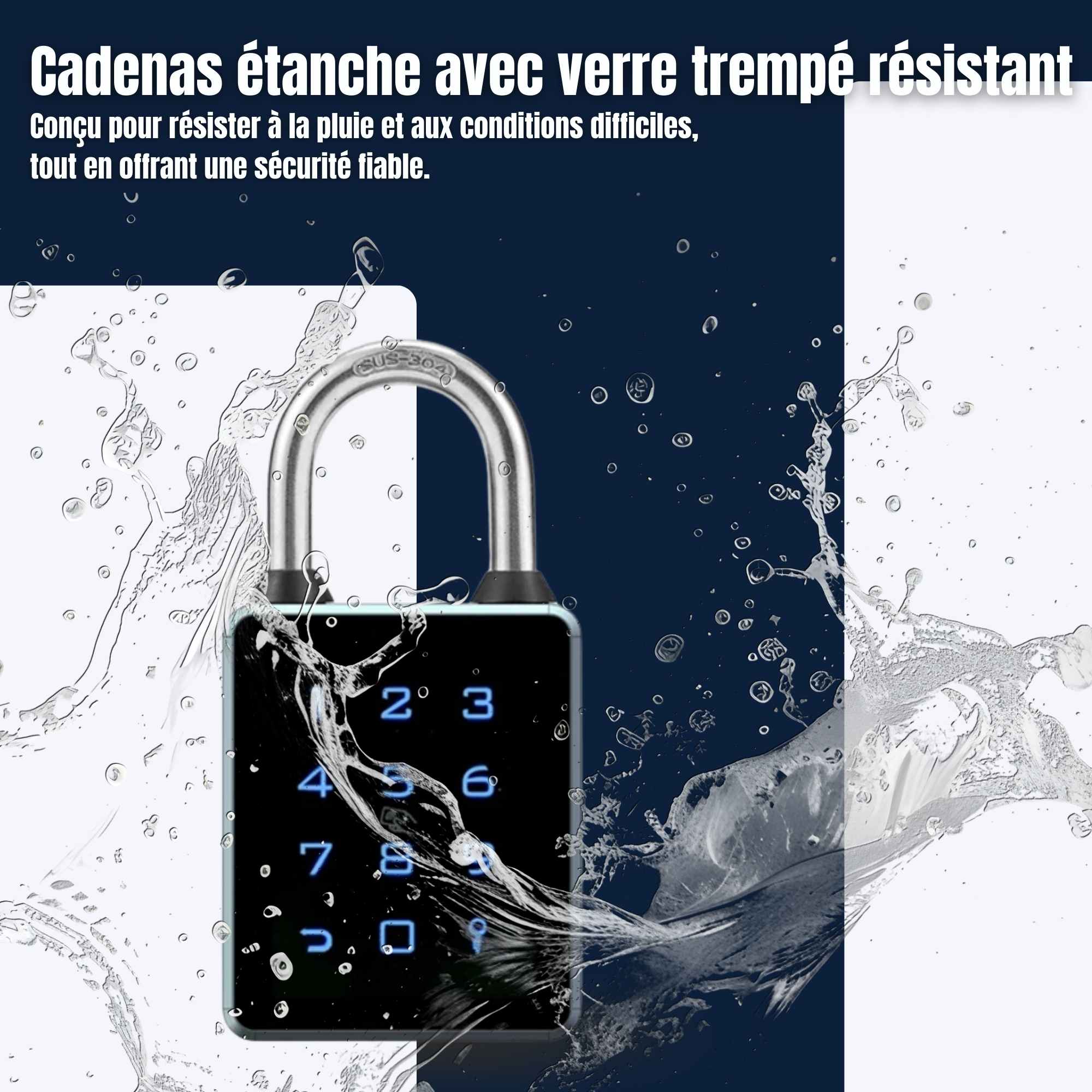| SécuMax Cadenas Électronique à Code EGFirtor – Image 3