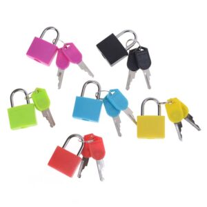 Petits Cadenas à Clés Couleur