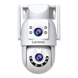 Caméra de Surveillance Extérieure LENOVO Double Vision 4MP Wi-Fi PTZ