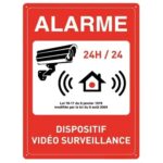 Panneau Vidéo Surveillance Alarme 10