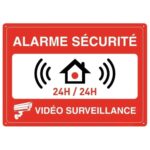Panneau Vidéo Surveillance Alarme 8