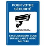 Panneau Vidéo Surveillance Alarme 5