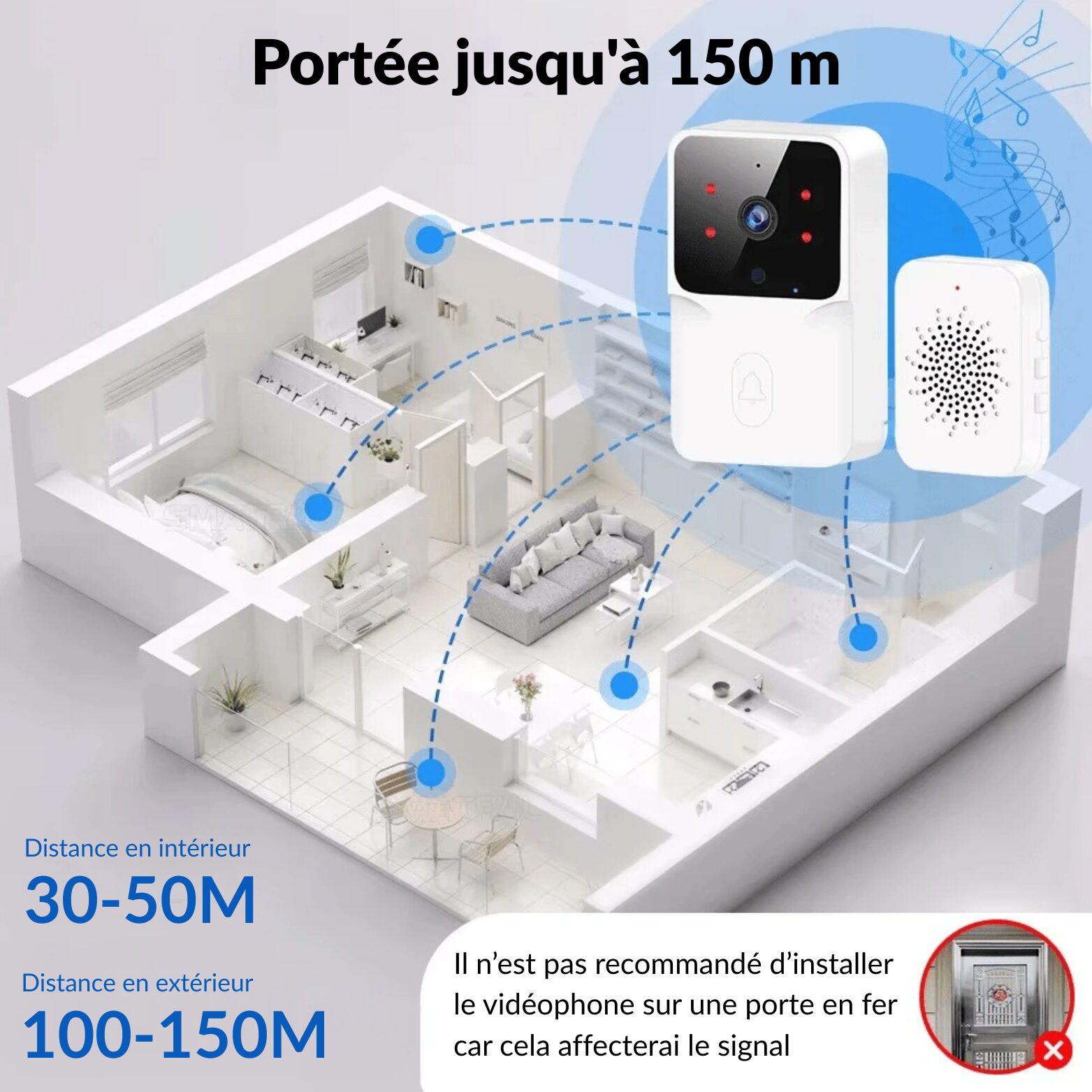 | SécuMax Vidéophone SECUMAX Wi-Fi – Image 7