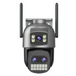 Caméra de Surveillance Extérieure SECUMAX Triple Vision 6K 15MP Wi-Fi PTZ