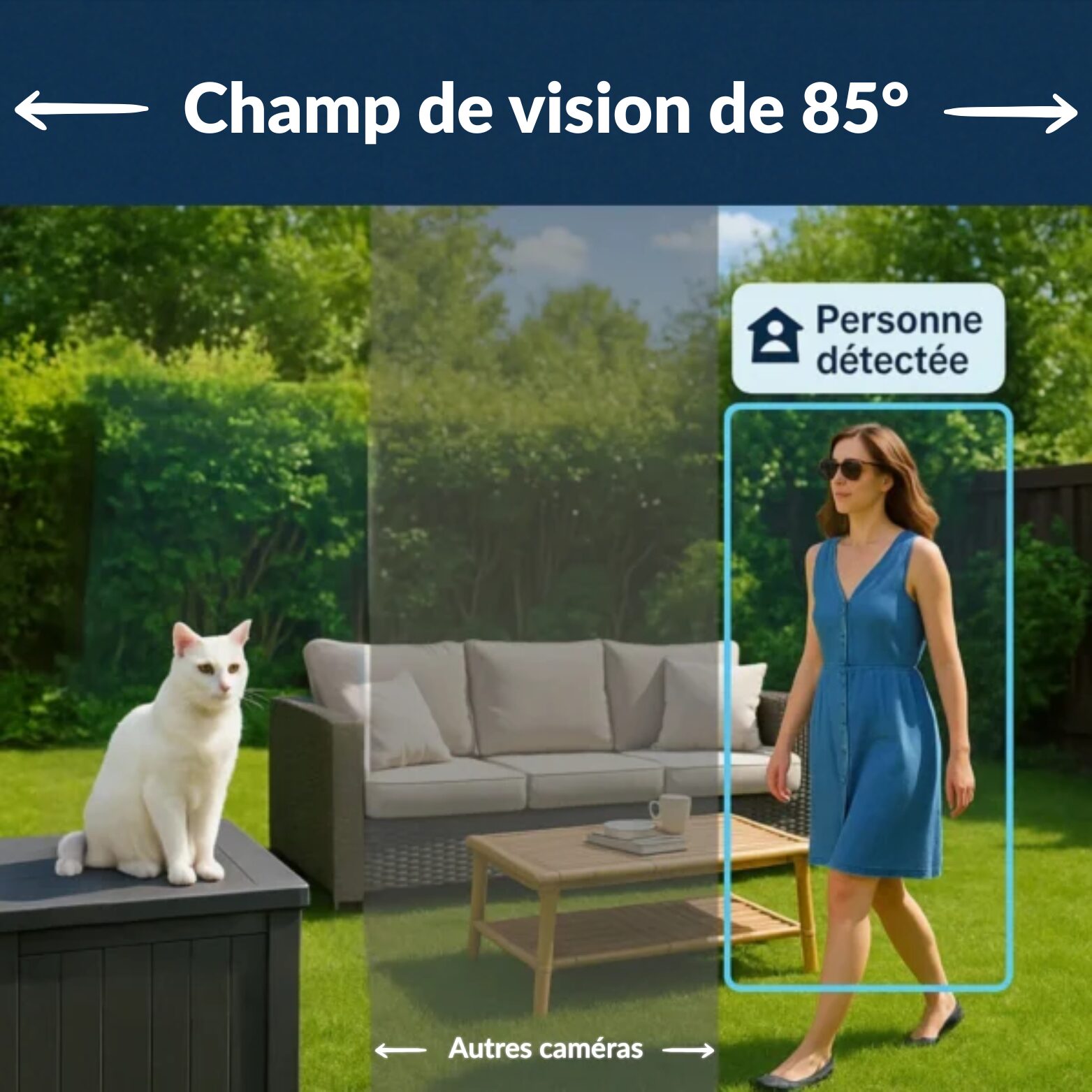 | SécuMax Caméra de Surveillance Extérieure SECUMAX Double Vision 4K 8MP Wi-Fi PTZ – Image 7
