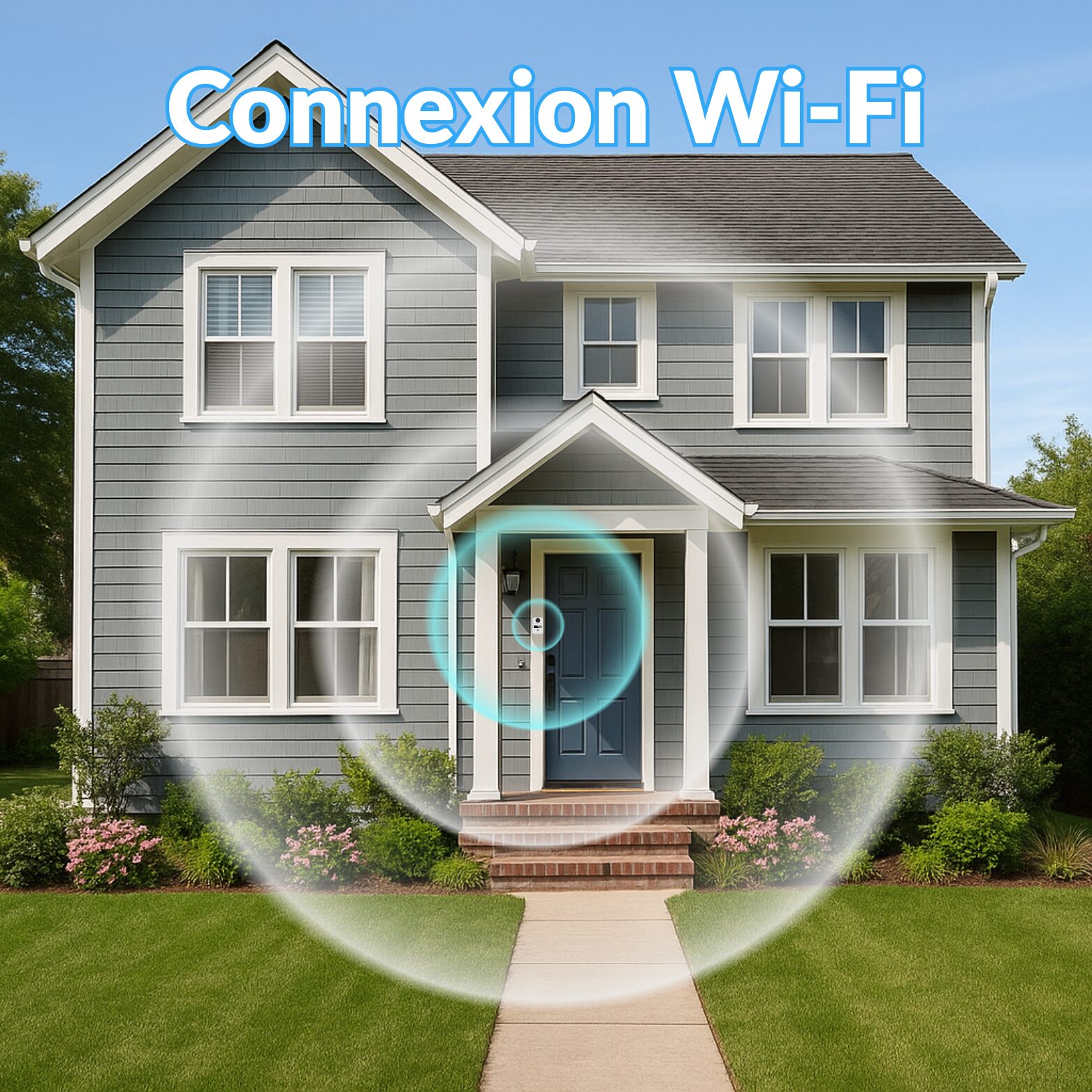 | SécuMax Vidéophone AMOCAM 1080p Wi-Fi 7 Pouces – Image 2