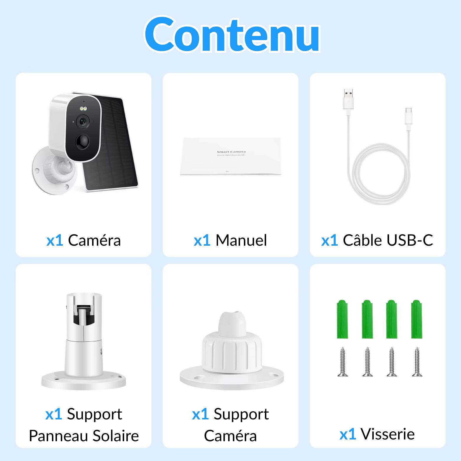 | SécuMax Caméra de Surveillance Extérieure SECUMAX 1080p Sans-Fil Wi-Fi Solaire – Image 9
