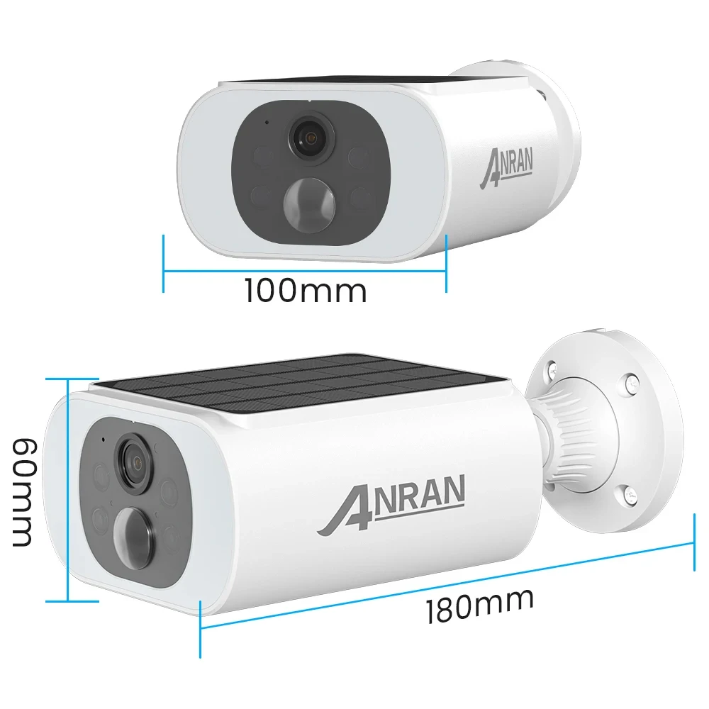 | SécuMax Caméra de Surveillance Extérieure ANRAN 3MP Sans-Fil Wi-Fi Solaire – Image 8