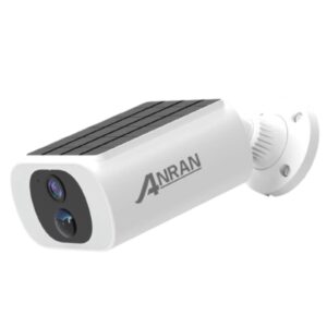 Caméra de Surveillance Extérieure ANRAN 3MP Sans-Fil Wi-Fi Solaire