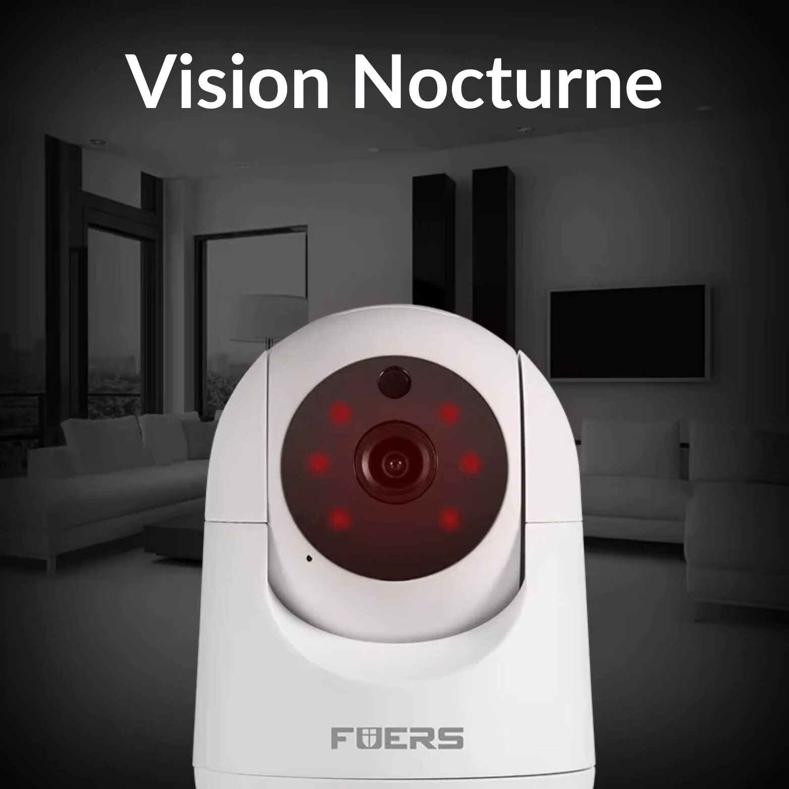| SécuMax Caméra de Surveillance Intérieure FUERS 5MP Wi-Fi PTZ – Image 6