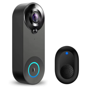Sonnette vidéo WiFi 1080P avec vision nocturne et interphone
