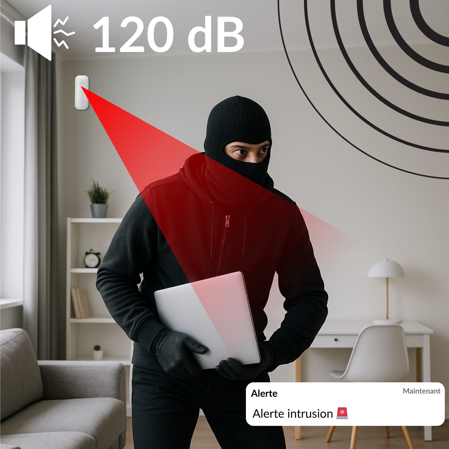 | SécuMax Alarme Maison KERUI Wi-Fi – Image 2