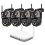 Kit de Caméras de Surveillance SECUMAX Double Vision 6MP Wi-Fi PTZ V2