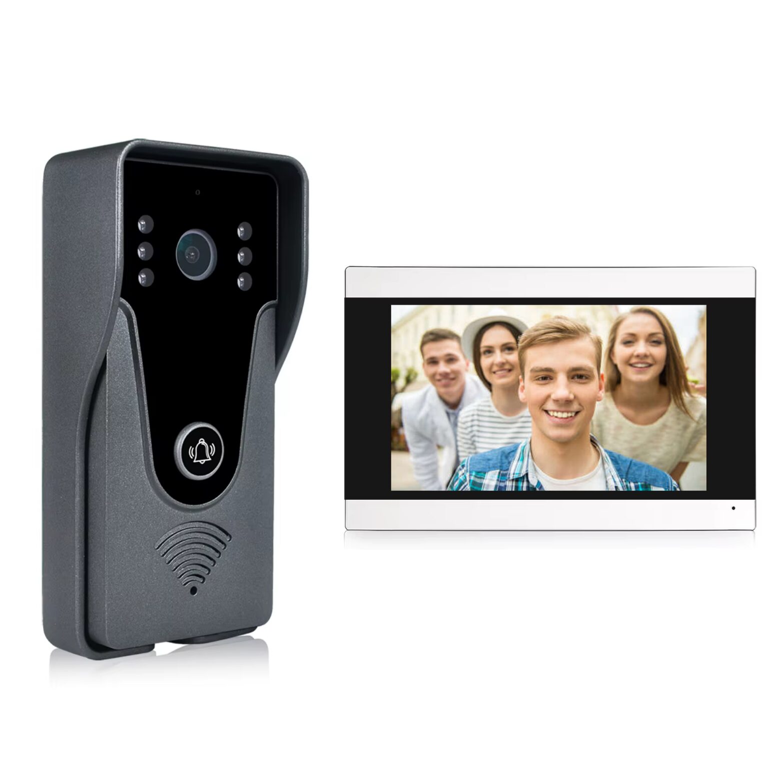 | SécuMax Vidéophone SECUMAX 1080P Wi-Fi 7 Pouces V2