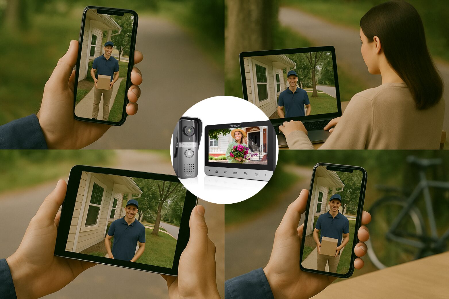 | SécuMax Vidéophone TMEZON Wi-Fi 7 Pouces – Image 9