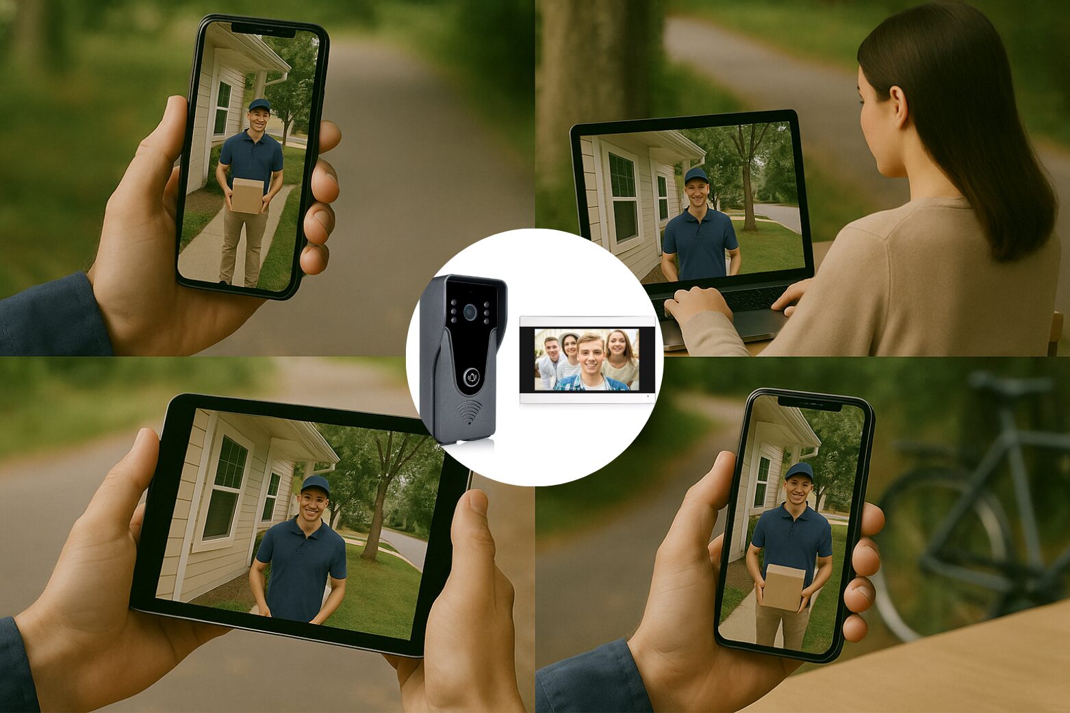 | SécuMax Vidéophone SECUMAX 1080P Wi-Fi 7 Pouces V2 – Image 9