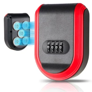 Boîte Magnétique Cache-Clés Voiture – Cachette Discrète avec 5 Aimants Ultra-Forts