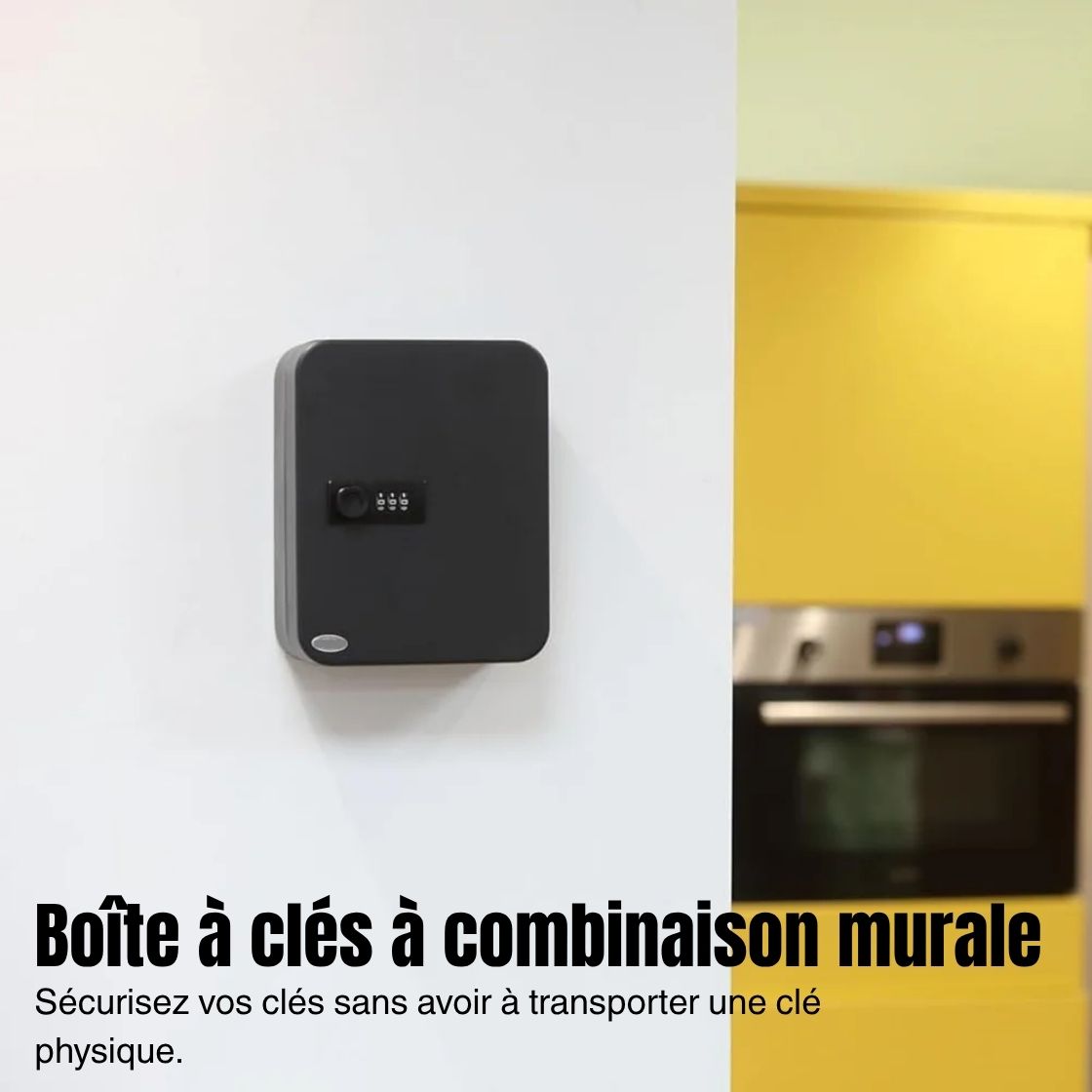 | SécuMax Boîte à clés murale avec combinaison à chiffres