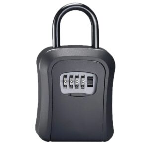 Boîte à Clés Extérieure Code 4 Chiffres – Coffre Antivol Étanche