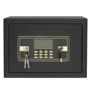 Coffre-fort électronique 22L avec alarme et double verrou