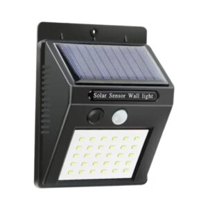 Projecteur solaire — Lampe Murale LED avec Détecteur PIR Étanche