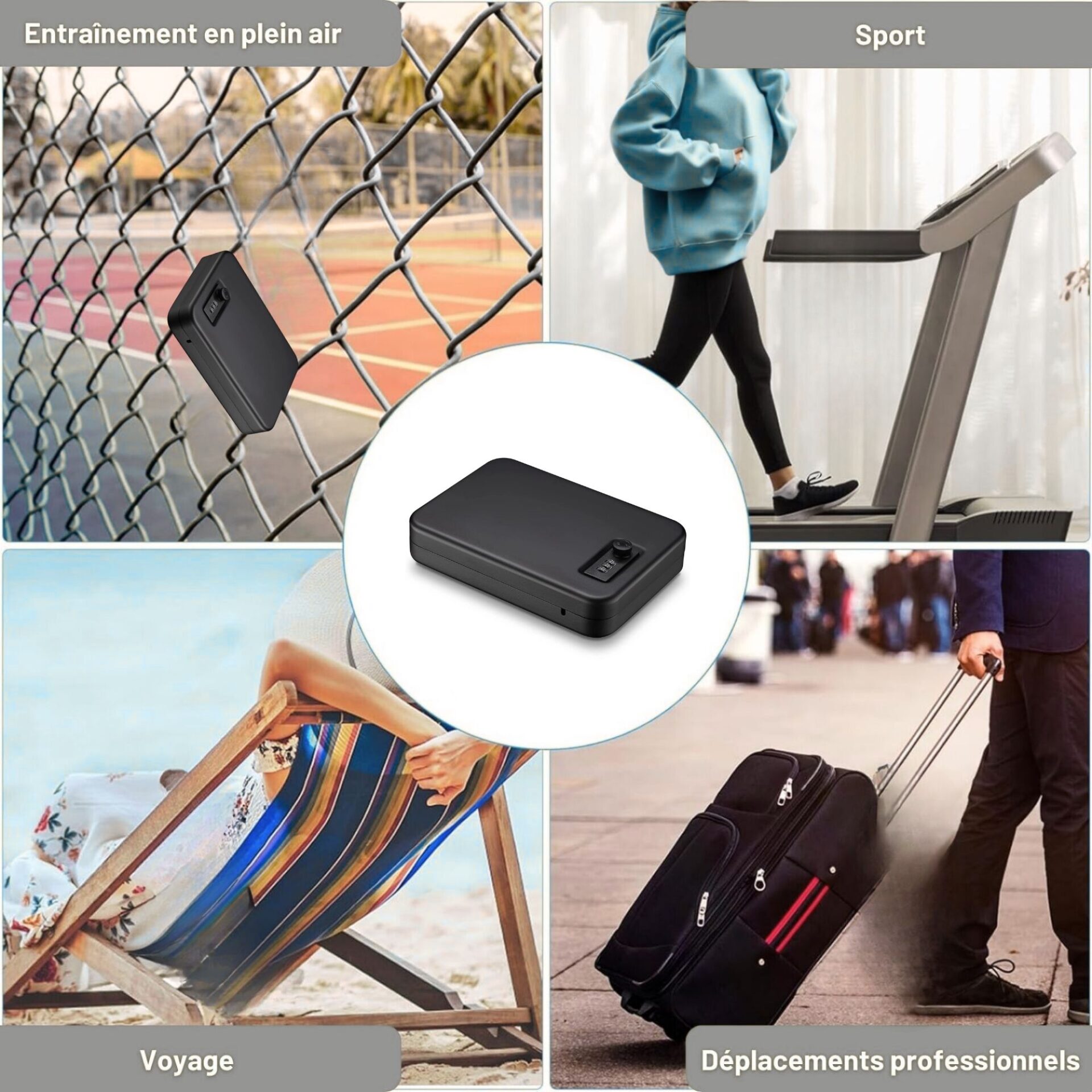 | SécuMax Coffret de protection portable avec serrure mécanique – Image 3