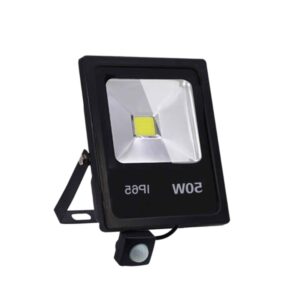 Projecteur LED — Floodlight 50W IP65 avec Détecteur PIR Extérieur