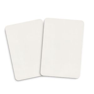 Cartes RFID — Lot de 10 Cartes Blanches Réinscriptibles 13.56MHz