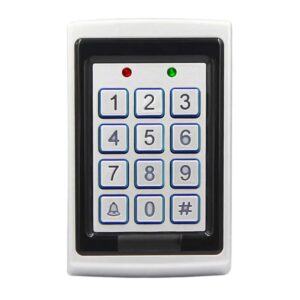 Clavier RFID — Lecteur Métal 125kHz avec Rétroéclairage pour Contrôle d’Accès