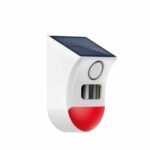 Sirène solaire — Alarme PIR WiFi Tuya Étanche