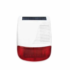 Sirène solaire — Extérieure 433MHz Étanche 110dB