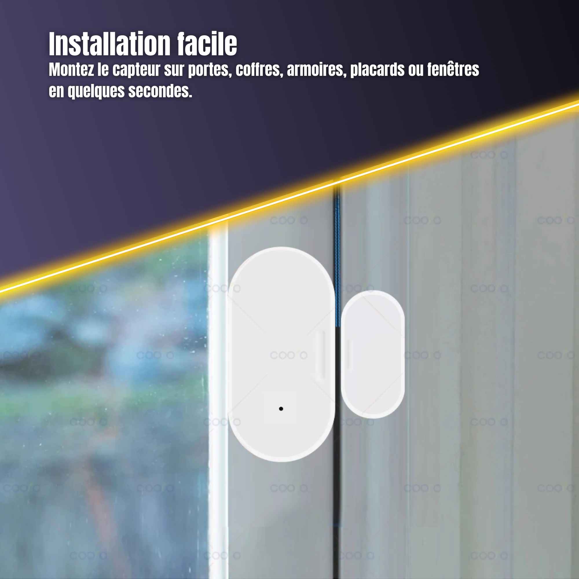 | SécuMax Détecteur ouverture — Zigbee Ewelink Sans Fil – Image 4