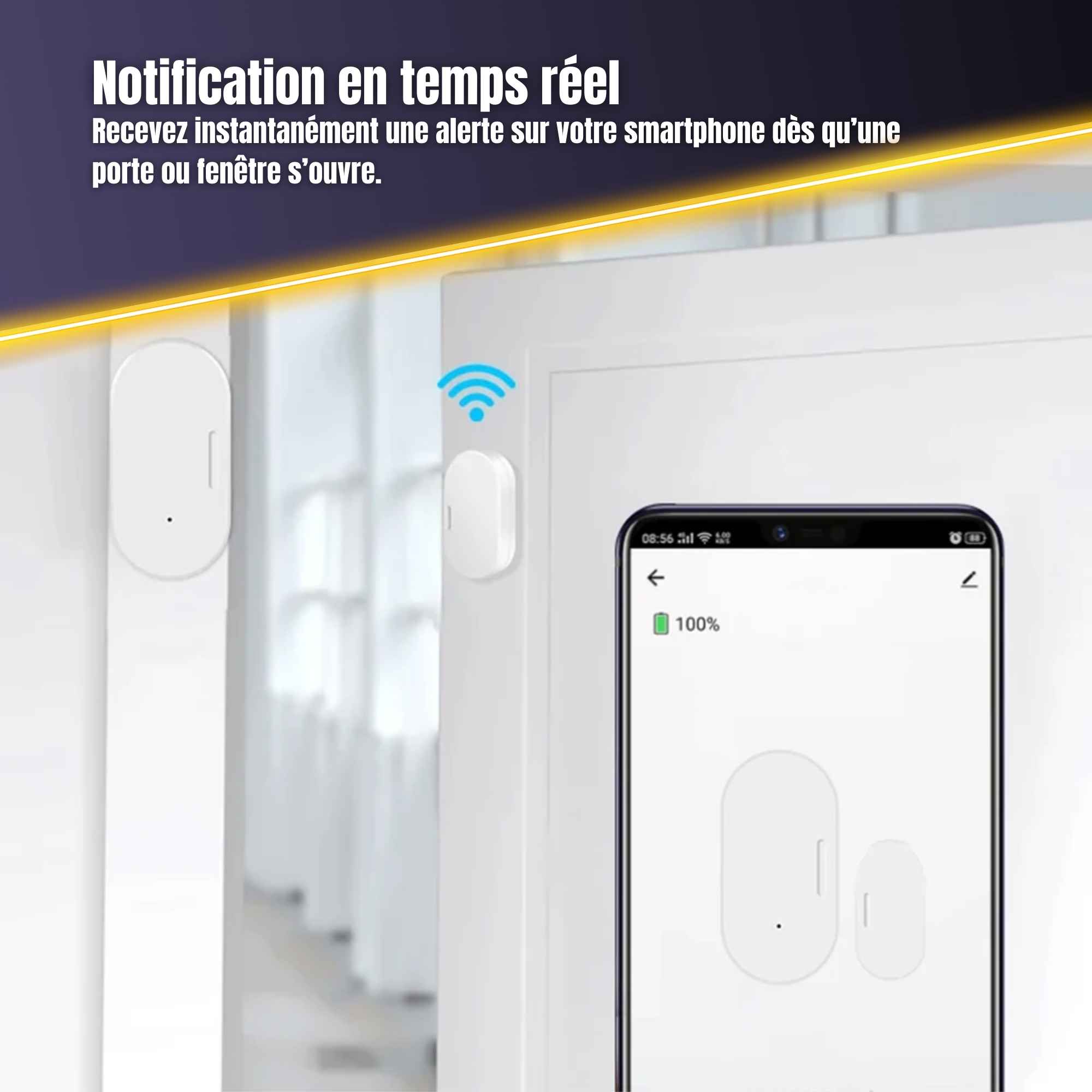 | SécuMax Détecteur ouverture — Zigbee Ewelink Sans Fil – Image 3
