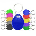 Porte-clés RFID — Lot de 10 Badges 125kHz T5577 Réinscriptibles